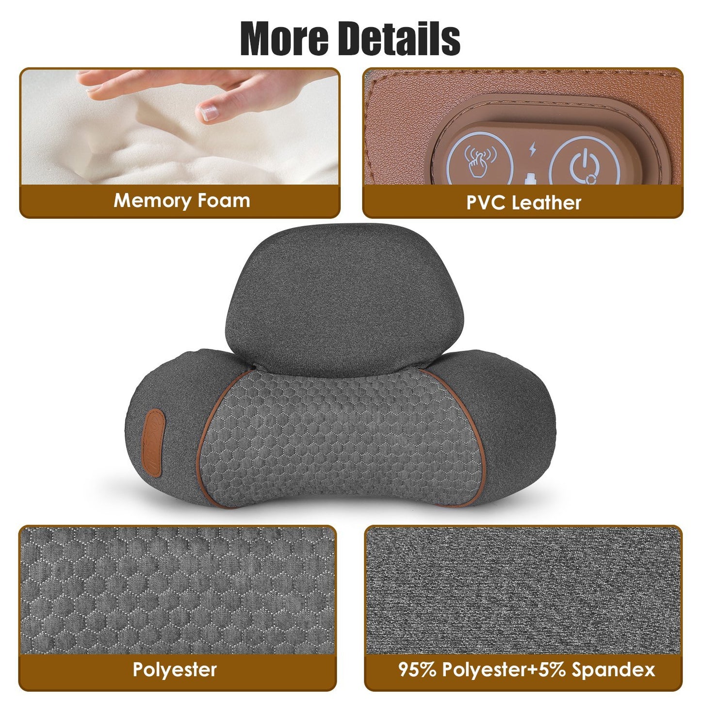 FisioRest™ 3-in-1 Neck Massager