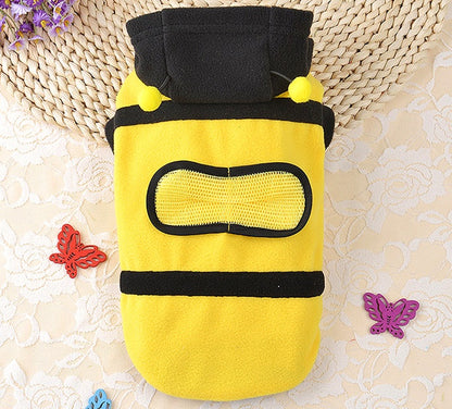 1Pcs Pet Clothes Cute Bees Dog Cat Clothes