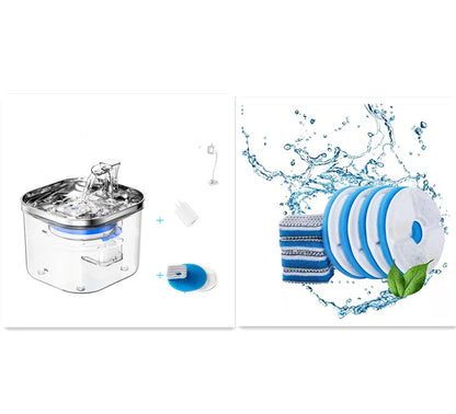 Pet Stainless Steel Automatic Circulation Water Dispenser